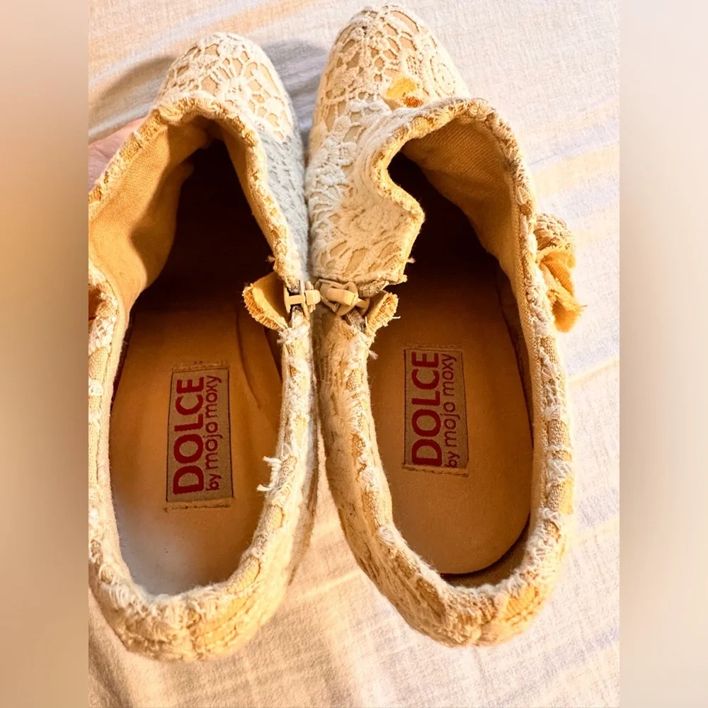 Dolce by mojo moxy lace heels size 9.5 - Picture 6 of 9